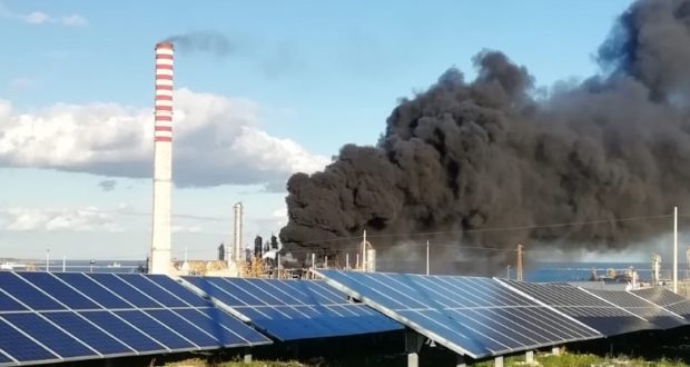 Priolo, incendio allo stabilimento Eni VersalisSiracusaLive | SRlive.it